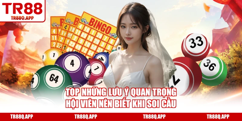Top những lưu ý quan trọng hội viên nên biết khi soi cầu